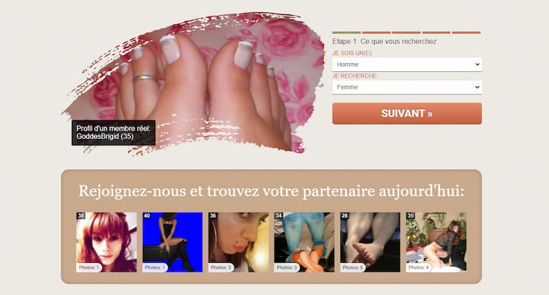 Rencontre Fetichiste Pied Nice